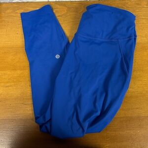 lululemon Running Blue Leggings 23”